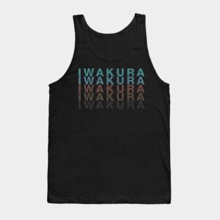 Vintage Proud Name Iwakura Personalized Birthday Retro Tank Top